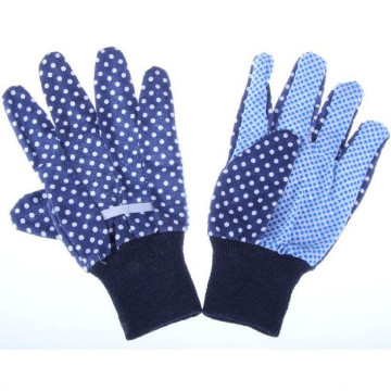 Gants de jardin avec poignet tricoté